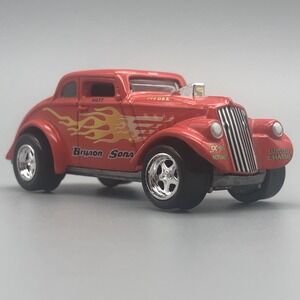 Johnny Lightning 1933 '33 Willys Gasser Car Bryson & Sons Red Diecast 1/64 Scale